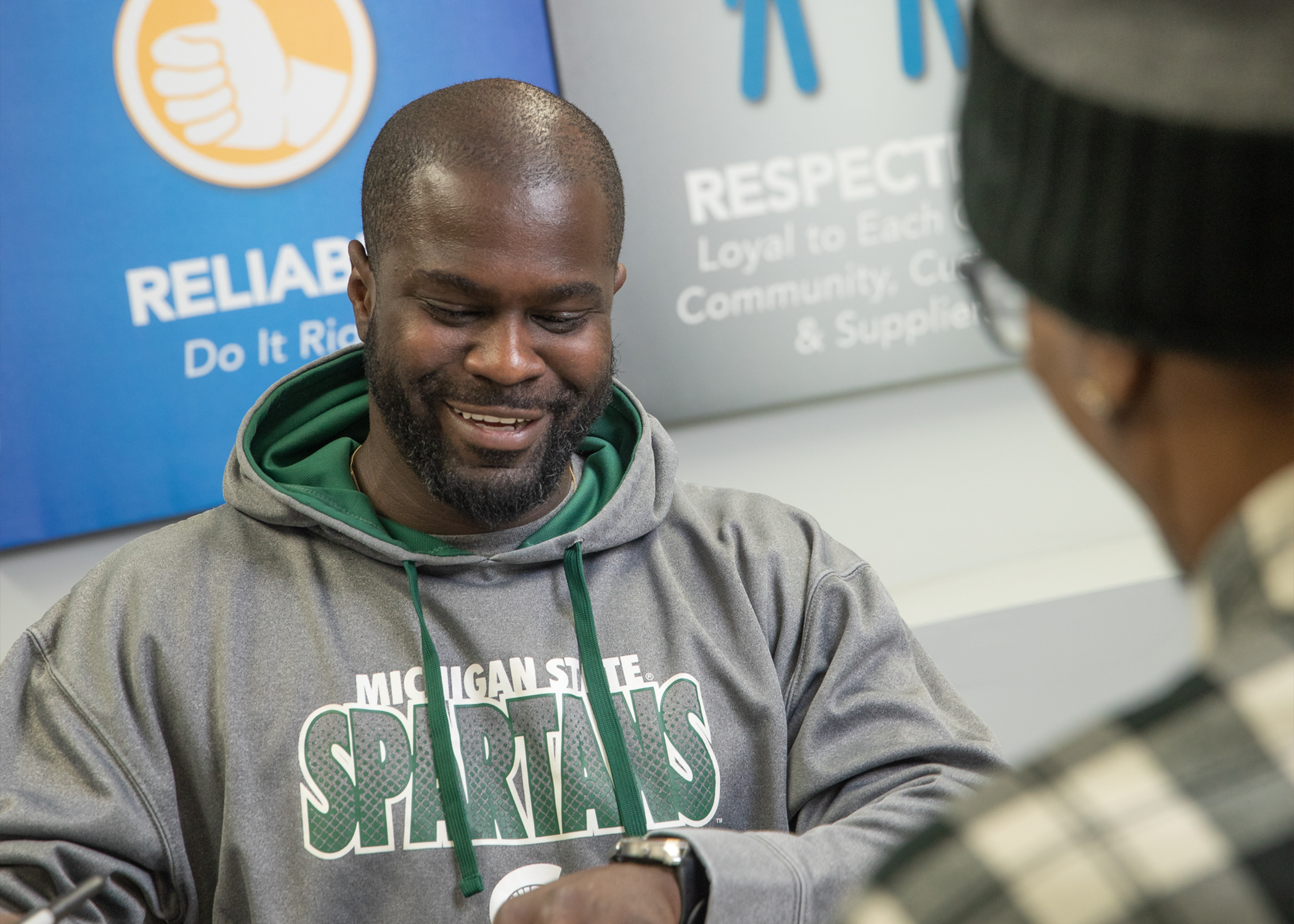NorthGate team member connecting during a Be Ready enrichment session