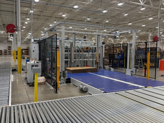 Gluer-stitcher finishing line at JackPack